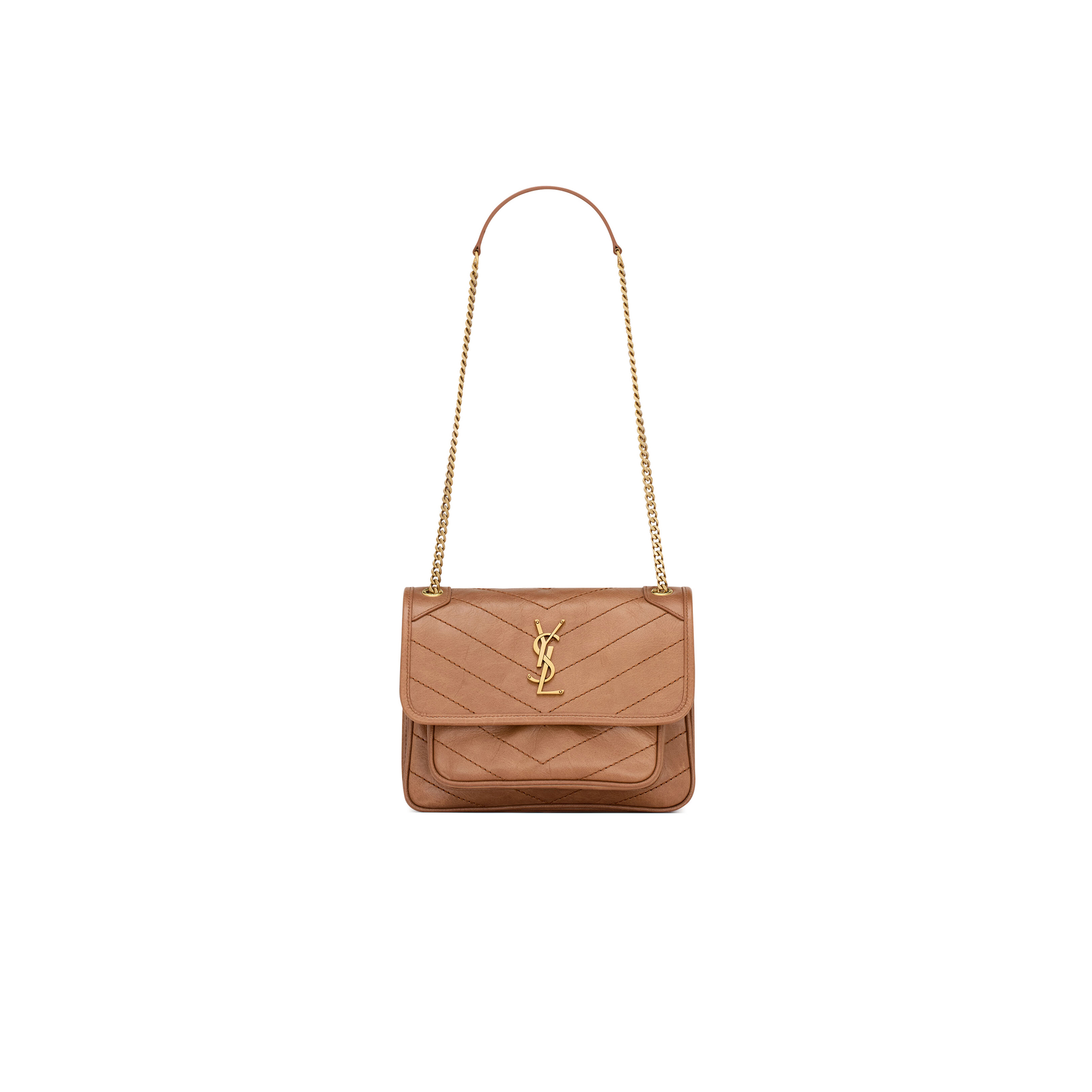 Y51 NIKI BABY IN VINTAGE LEATHER 6331851YG072522 (21*16*7.5cm)